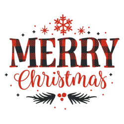 merry christmas title svg, buffalo plaid christmas svg, christmas svg, buffalo plaid svg, christmas logo, cut file