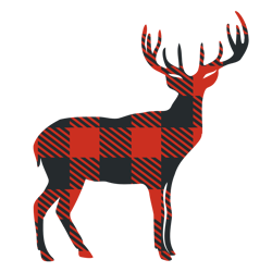 reindeer plaid svg, buffalo plaid christmas svg, christmas svg, buffalo plaid svg, christmas logo, digital download