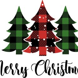 merry christmas tree svg, buffalo plaid christmas svg, christmas svg, buffalo plaid logo svg, christmas logo, cut file