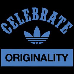 celebrate orifinality svg, adidas logo brand svg, logo svg, fashion brand svg, famous brand svg, fashion svg, cut file
