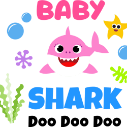 baby shark pink svg, baby shark family svg, baby shark birthday family svg, shark family svg, shark svg, cut file