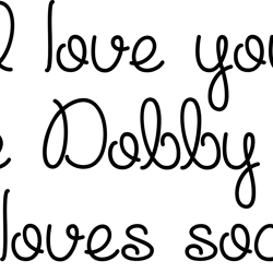 i love you like dobby svg, harry potter svg, harry potter logo svg, harry potter movie svg, hogwarts svg, wizard svg