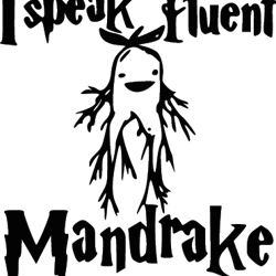 fluent mandrake svg, harry potter svg, harry potter movie svg, hogwarts svg, wizard svg, trending svg, cut file
