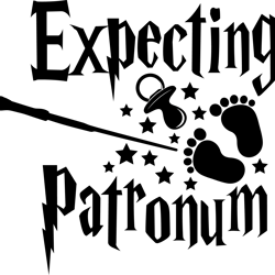 expecting patronum svg, harry potter svg, harry potter movie svg, hogwarts svg, wizard svg, trending svg, cut file