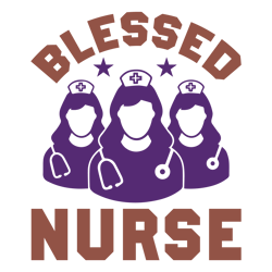 blessed nurse svg, nurse t shirt design, nurse svg, nurse quotes svg, nurse sublimation svg, digital download