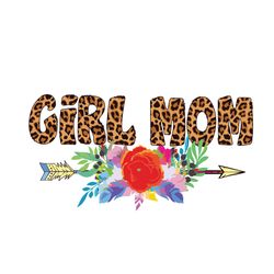 girl mom lopard plaid svg, mothers day svg, mom svg, girl mom svg, mom life svg, girl svg, daughter, digital download