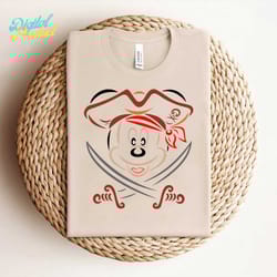 -funny disney mickey mouse pirate svg