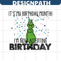 its my birthday month im now accepting birthday svg file