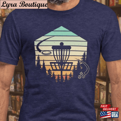 board game disc golf t-shirt gift for gamers or tabletop rpg player retro polyhedral d20 tee unisex mens shirt hoodie