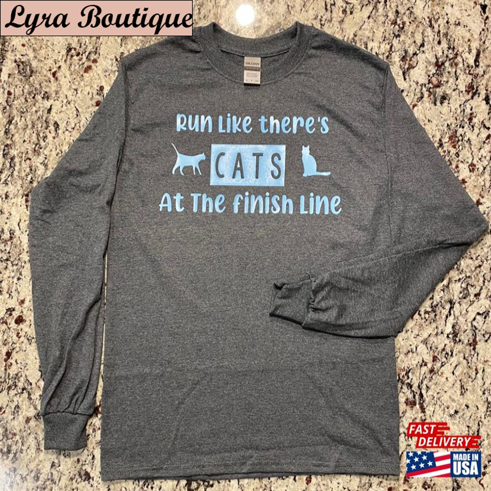 Cats At The Finish Hoodie Unisex - TeebyHumans.jpg