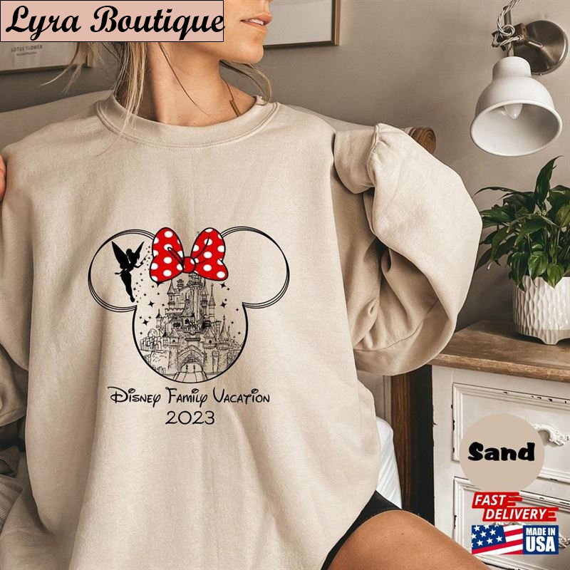 Custom Disney Family Vacation Year Shirt Personalized Minnie Mickey T-Shirt Matching Sweatshirt Hoodie Classic - TeebyHumans.jpg