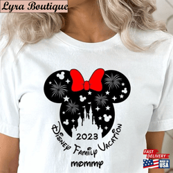 custom family disney vacation shirt trip 2023 personalized outfit classic hoodie