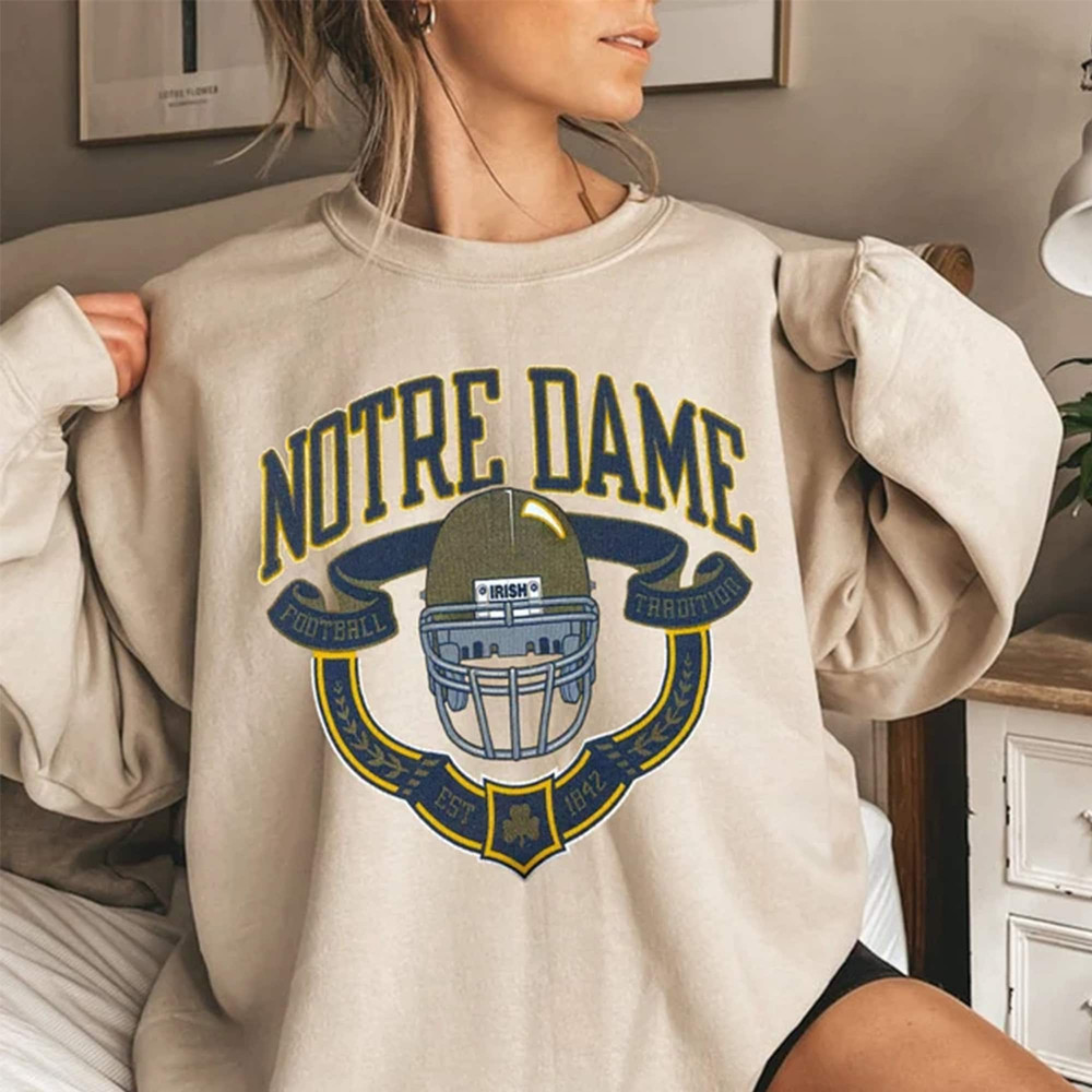 Notre Dame Unisex Sweatshirt - Notre Dame T shirt- Notre Dame crewneck - Notre Dame sweater - Notre Dame shirt 19.jpg