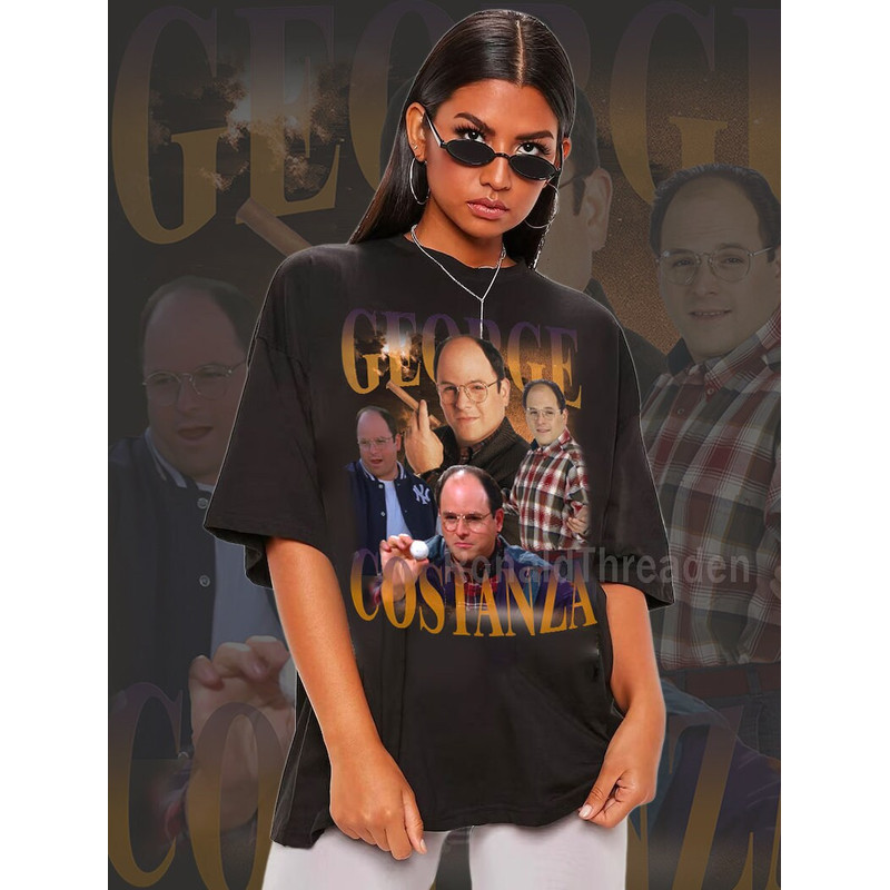 RETRO GEORGE Costanza Shirt, George Seinfield Shirt, George Costanza Shirt, George Costanza Homage Shirt, Seinfeld Fan, Tv Seinfeld Sitcom-1.jpg