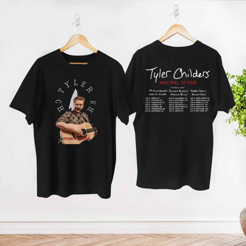 2024 Tyler Childers Mule Pull '24 Tour Shirt, Tyler Childers Fan Gifts, Tyler Childers Tour 2024 Merch, Tyler Childers Country Music Shirt 1.jpg