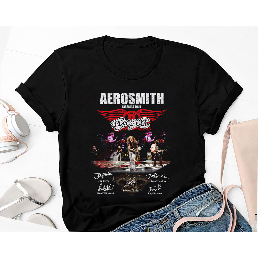 Aerosmith Farewell Tour 2023 Shirt, Rock Band Aerosmith Shirt, 2023 Tour Aerosmith Shirt, Farewell Tour Shirt, Aerosmith Band Fan Gift Shirt.jpg