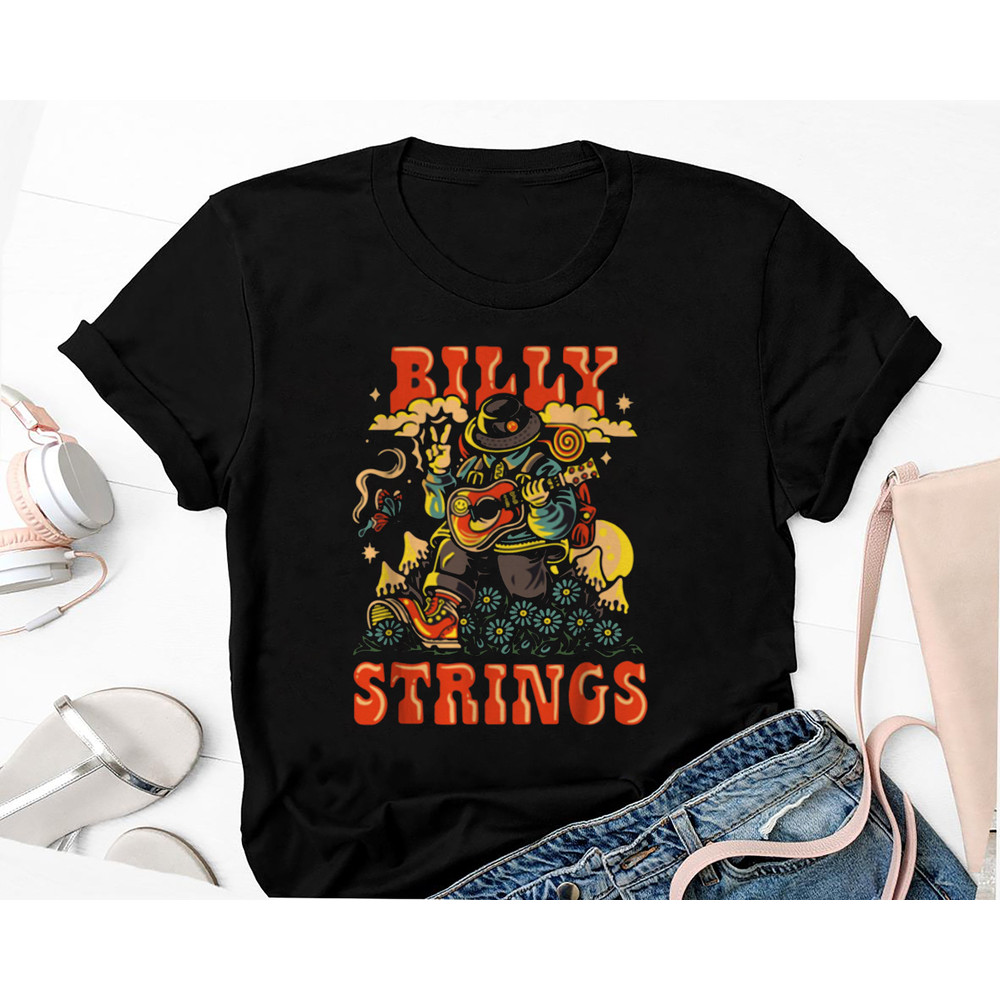 Billy Strings Unisex T-Shirt, Graphic Billy Strings Shirt, Billy Strings Fall Tour 2023 Shirt, Music Shirt, Billy Strings Fan Gift Shirt.jpg
