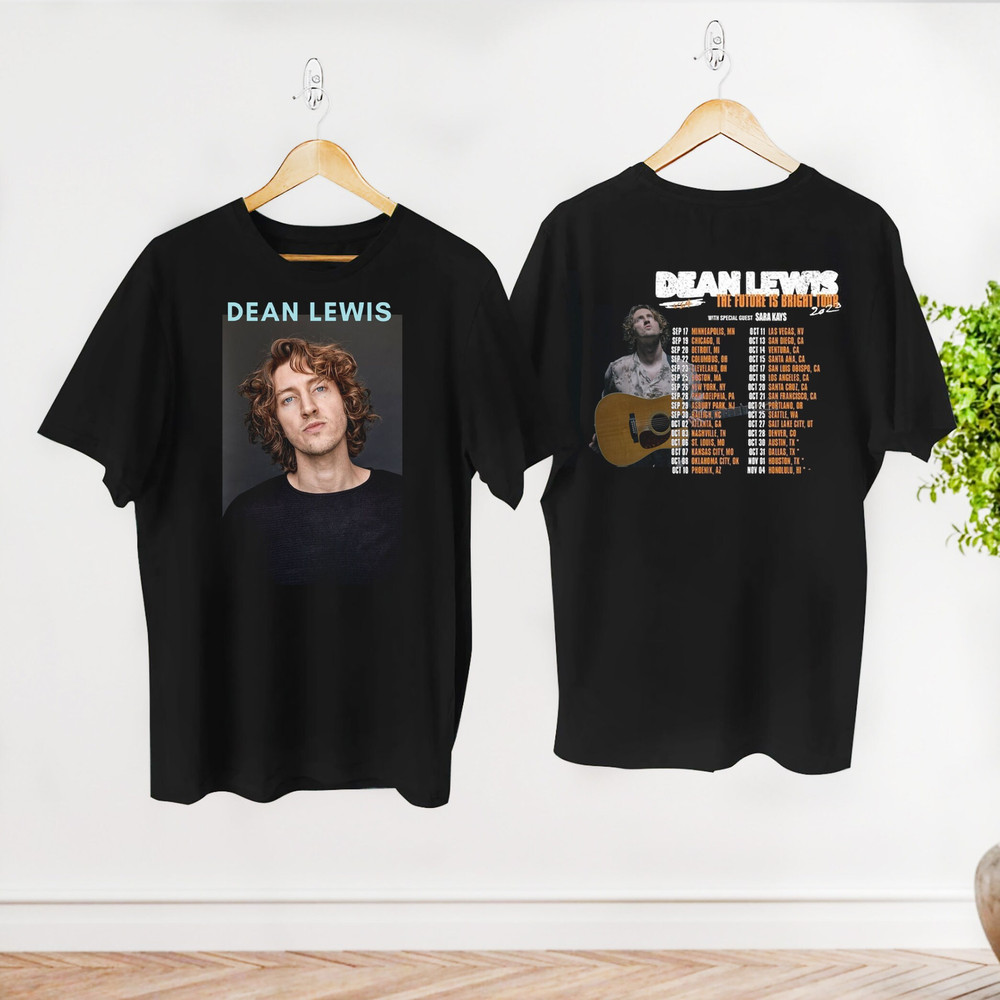 Dean Lewis 2023 Concert Unisex Shirt, Dean Lewis The Future Is Bright Tour T-Shirt, Dean Lewis Fan Gift Shirt, Graphic Dean Lewis T-Shirt.jpg