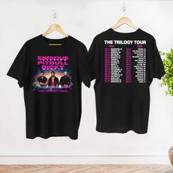 enrique iglesias x pitbull x ricky martin the trilogy tour 2023- 2024 shirt, enrique iglesias concert shirt