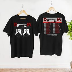 graphic depeche mode 2023 tour t-shirt, depeche mode album shirt, depeche mode fan shirt
