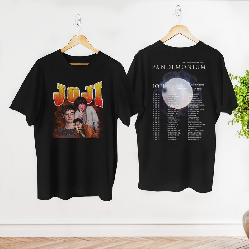 Joji Pandemonium Tour 2023 Shirt, 90s Vintage Joji Shirt, Pandemonium 2023 Concert Shirt, Joji Fan Gift Shirt, Joji Tour Merch, Joji Shirt.jpg