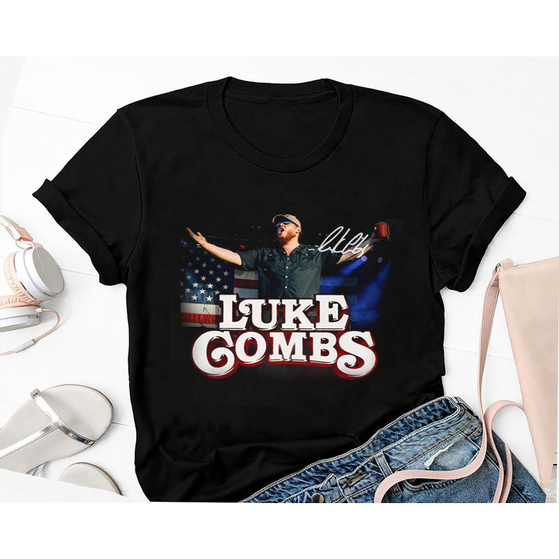 Luke Combs Graphic T-Shirt, 2024 Tour Luke Combs Shirt, Luke Combs Country Music Shirt, Luke Combs Fan Gift Shirt, Luke Combs Vintage Shirt.jpg