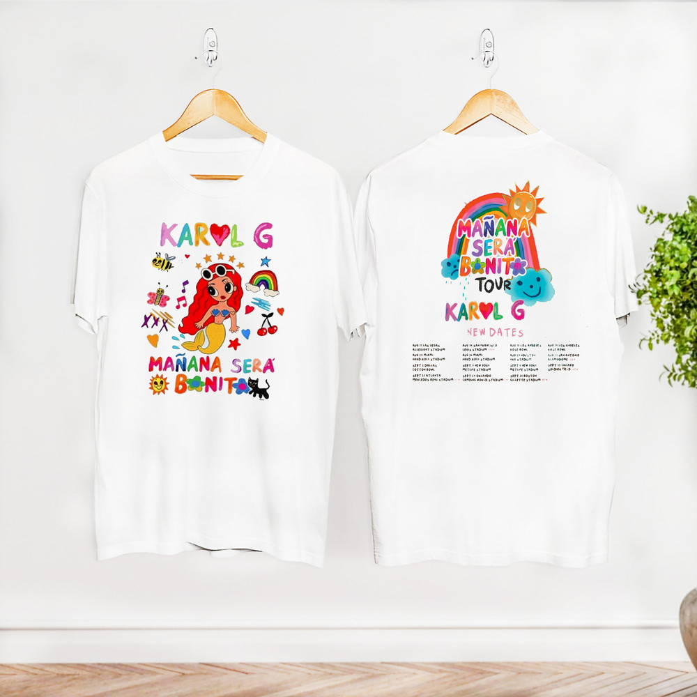 Manana Sera Bonito Tour 2023 Karol G Shirt, La Bichota Shirt, Karol G Concert Merch, Karol G Gan Lovers Gift Shirt, Manana Sera Bonito Shirt.jpg
