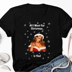 mariah carey christmas shirt, all i want for christmas is you mariah carey shirt, mariah carey tour 2023 shirt