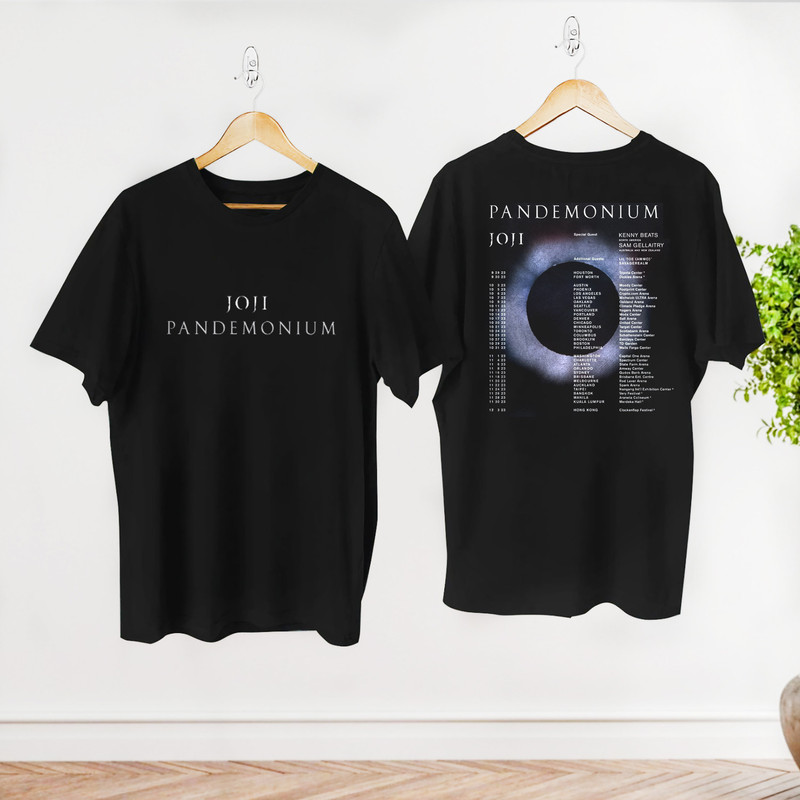 Pandemonium 2023 Concert Shirt, Joji Pandemonium Tour Shirt, Joji Concert Shirt, Joji Fan Gift Shirt, Joji Graphic Shirt, Joji Merch Shirt.jpg