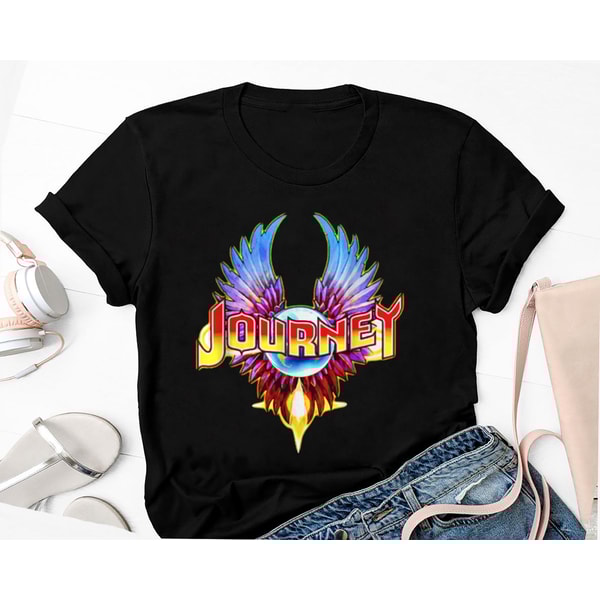 Rock Band Journey Fan Shirt, Journey Band 90s Vintage Shirt T-Shirt, Journey Freedom Tour 2024 Shirt, Journey Band Merch, Journey Logo Shirt.jpg