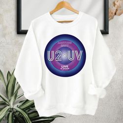 rock band u2 tour 2023 sweatshirt, u2 band tour merch, achtung baby live at sphere tour