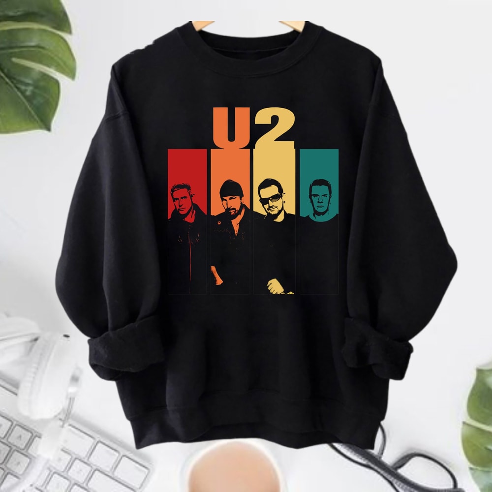 Rock Band U2 Vintage Sweatshirt, U2 Achtung Baby Tour 2023 Shirt, U2 Band Hoodie, U2 Shirt Fan Gift, U2 Tour Merch, U2 The Joshua Tree Shirt.jpg