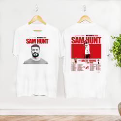 summer on the outskirts sam hunt 2023 tour shirt, sam hunt 2023 concert merch, sam hunt shirt