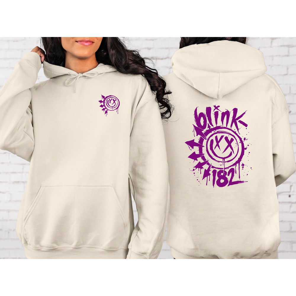 Blink 182 Sweatshirt, Blink 182 2024 Tour Sweatshirt, Smile Face Sweatshirt, Music Sweatshirt, Vintage Band Sweatshirt, Rock Sweatshirt.jpg