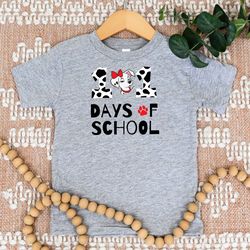 Cute 101 Days Of School Dalmatians Shirt, Back To School Shirt, 100 Days Of School T-shirt