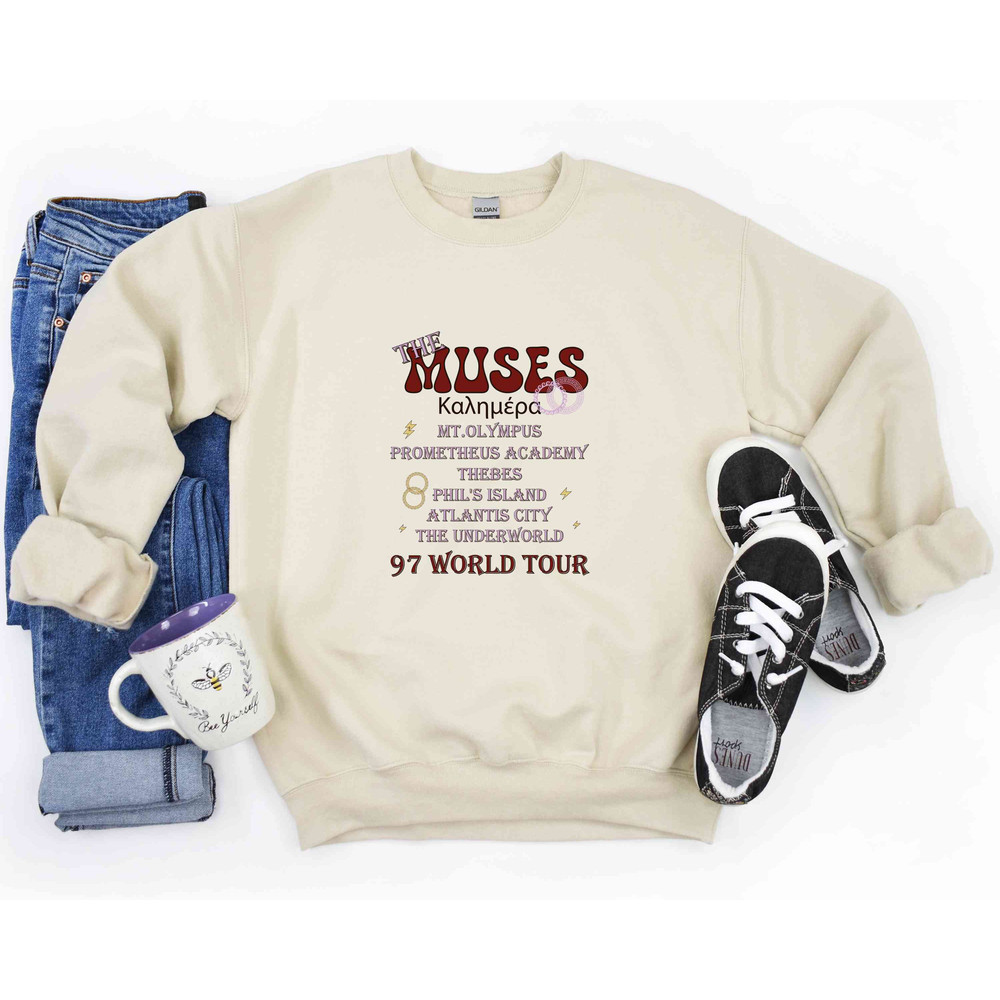 Disney Hercules The Muses Hoodie, 97 World Tour Sweatshirt, Muses World Tour, Vintage Inspired Disney Sweatshirt, Disneyland Sweatshirt.jpg