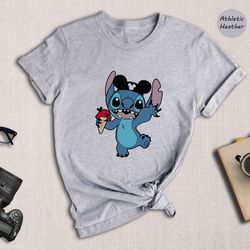 disney stitch shirt, mickey ears shirt, lilo and stitch shirt