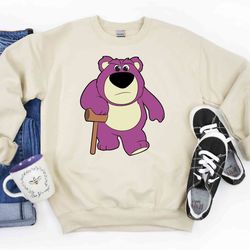lotso bear t-shirt, toy story fan gift t-shirt, carton bear hoodie