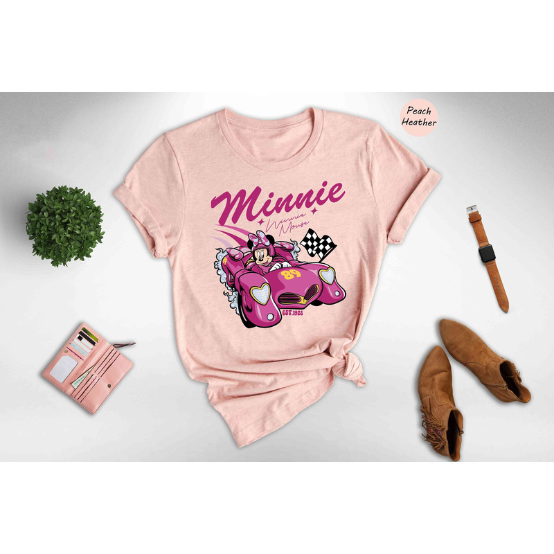 Minnie Winnie Mouse Shirt, Disney Racing Shirt, Disney Minnie Shirt, Disney Sweatshirt, Disney Shirtys, Disney Cars Shirt.jpg