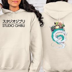 studio ghibli t-shirt, spirited away sweater, my neighbor totoro hoodie