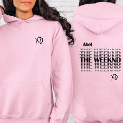 xo the weeknd hoodie, the weeknd t-shirt, hip hop hoodie, gift for her