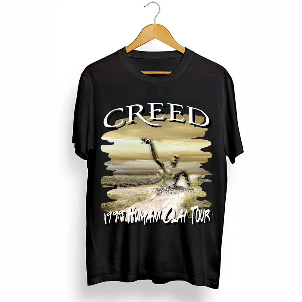 Creed Human Clay 1999 Tour tshirt, Creed Band Fan Shirt, Vintage Creed Shirt, Creed Merch, Creed Tour Concert Gift For Fan, Music Tour.jpg