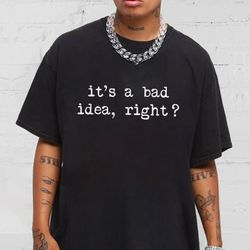 its a bad idea right tracklist shirt, olivia rodrigo guts tour 2024 shirt, guts t-shirt, gift for her