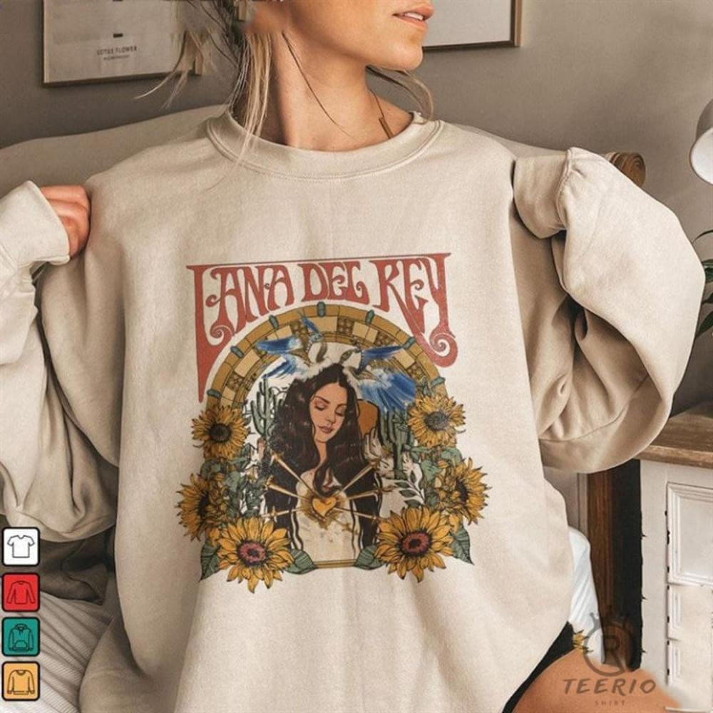 Vintage Lana Del Rey Sweatshirt, Lana Del Rey Tour 2024 Shirt, Lana Del Rey Graphic Tee Sweatshirt Hoodie, Coachella 2024 Shirt.jpg