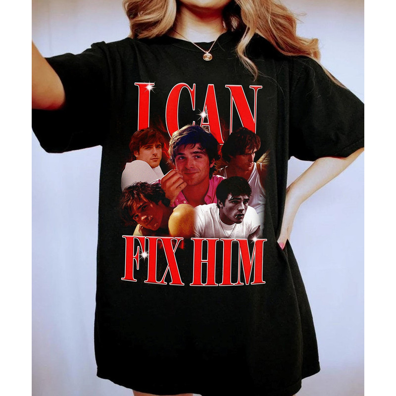 I Can Fix Him Shirt, Jacobs Elordi 90s Shirt, Jacobs Elordi Shirt, Jacobs Elordi Tee, Retro 90's Fans Tee.jpg