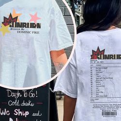 sunburn album tracklist shirt, dominic fike shirt, don't forget about me shirt