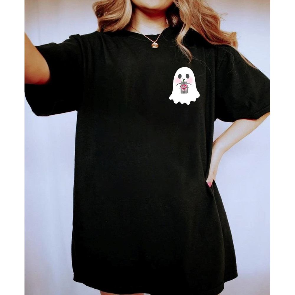 Little Ghost Dr. Pepper Shirt, Ghost Sweatshirt, Cute Ghost Shirt, Little Ghost Dr. Pepper Sweatshirt Full Size New Collection Best Seller.jpg