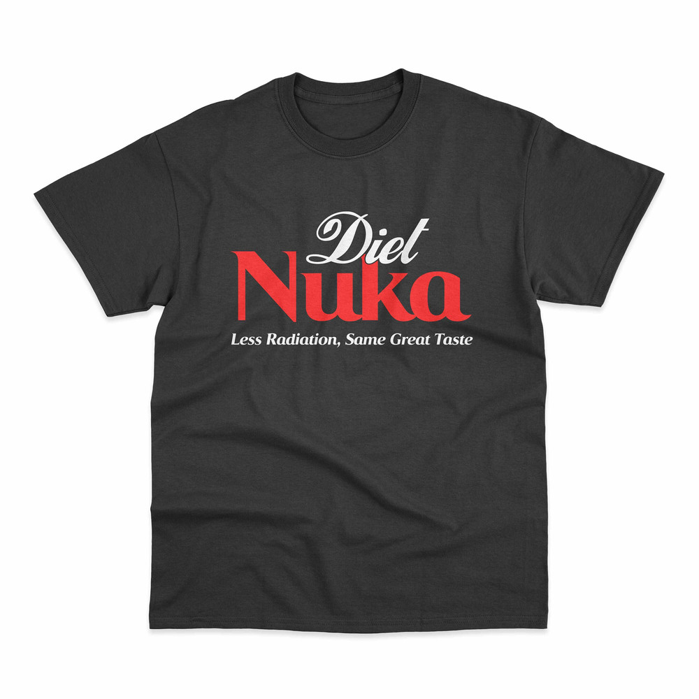 Diet Nuka Less Radiation Same Great Taste Fall 2018 Gamer T-Shirt.jpg