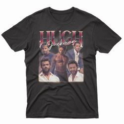 HUGH JACKMAN Vintage Shirt, Hugh Jackman Homage T-shirt, Hugh Jackman Australian Actor-49
