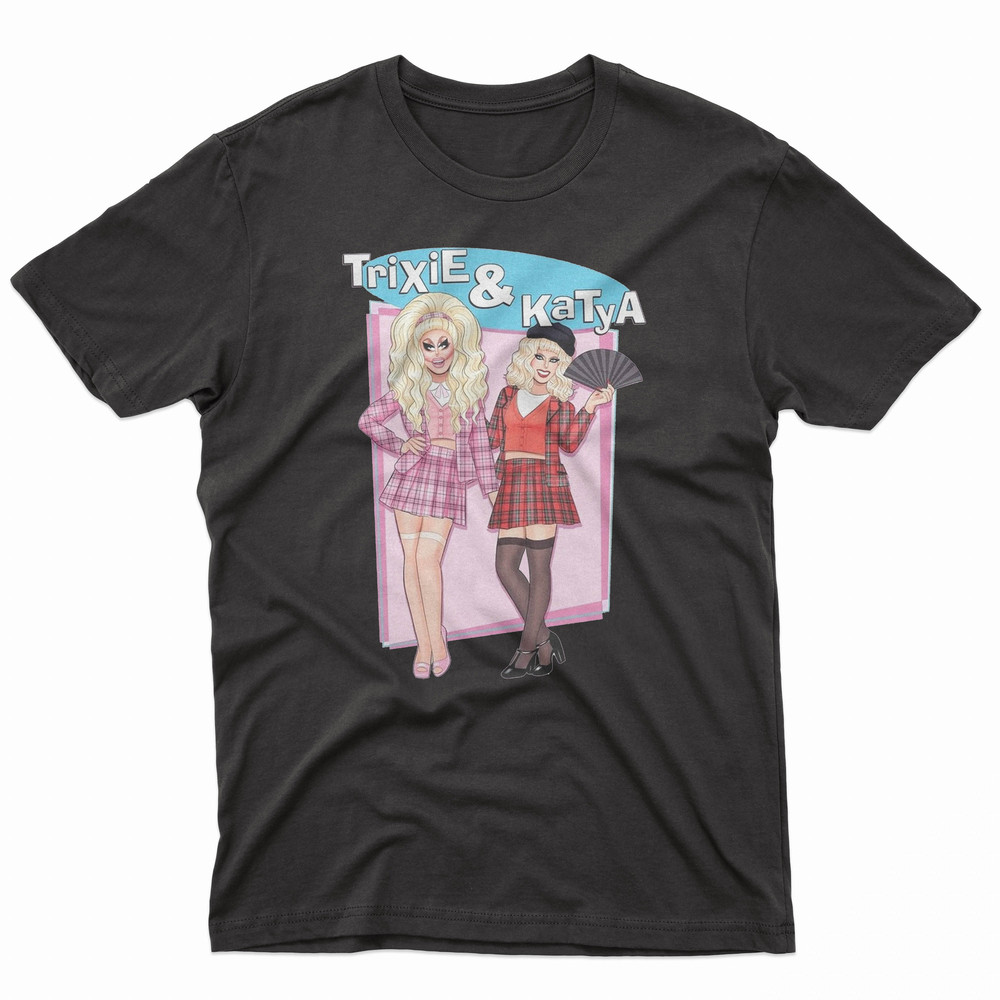 Retro Trixie Katya Shirt Trixie Katya shirt, Trixie Mattel Shirt, Trixie Mattel T-shirt, Trixie Mattel Sweatshirt, Katya Zamolodchikova Tee 3.jpg